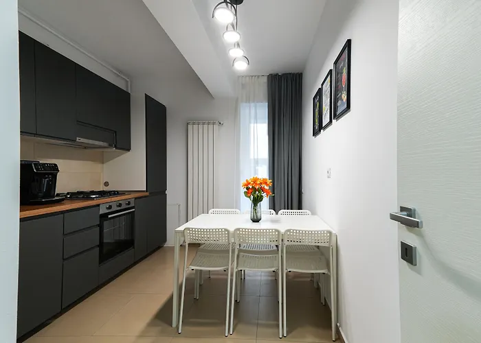 Gabi - Chic With Parking Close To Veranda Mall Βουκουρέστι